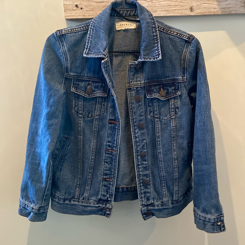 PACSUN 100% Cotton Denim Jacket